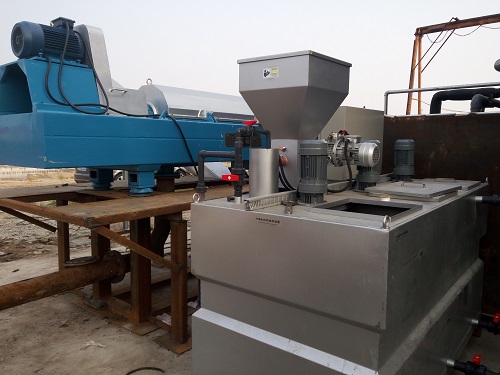 洗毛厂污泥脱水